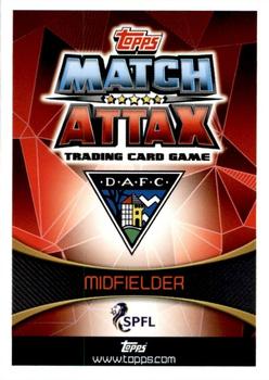 2019-20 Topps Match Attax SPFL #266 Paul Paton Back