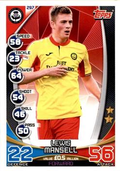 2019-20 Topps Match Attax SPFL #297 Lewis Mansell Front