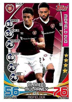 2019-20 Topps Match Attax SPFL - Duos #DU5 Clare & Mulraney Front