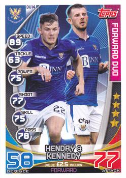 2019-20 Topps Match Attax SPFL - Duos #DU14 Hendry & Kennedy Front