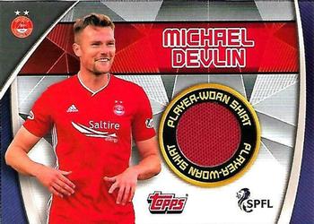 2019-20 Topps Match Attax SPFL - Shirt Cards #SC1 Michael Devlin Front