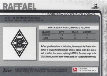 2019-20 Topps Chrome Bundesliga #12 Raffael Back