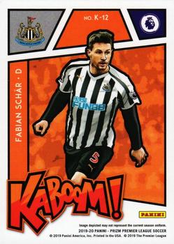 2019-20 Panini Prizm Premier League - Kaboom! #K-12 Fabian Schar Back