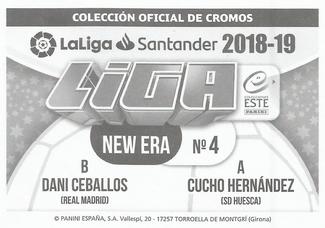 2018-19 Panini LaLiga Santander Este Stickers - Serie New Era #4B Cucho Hernández Back