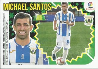 2018-19 Panini LaLiga Santander Este Stickers - Ultimos Fichajes #25 Michael Santos Front