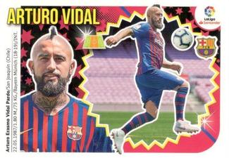 2018-19 Panini LaLiga Santander Este Stickers - Ultimos Fichajes #29 Arturo Vidal Front