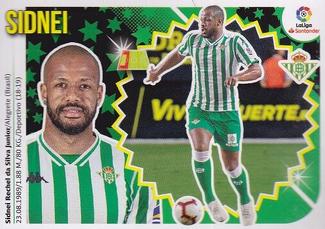 2018-19 Panini LaLiga Santander Este Stickers - Ultimos Fichajes #36 Sidnei Front