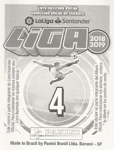 2018-19 Panini Liga Stickers LaLiga Santander (Brazil) #4 Santiago Arias Back
