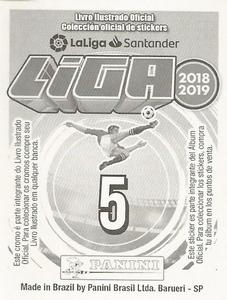 2018-19 Panini Liga Stickers LaLiga Santander (Brazil) #5 Jose Maria Gimenez Back