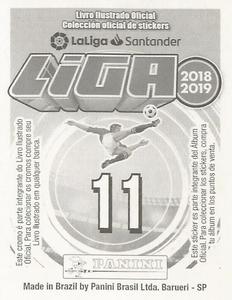 2018-19 Panini Liga Stickers LaLiga Santander (Brazil) #11 Koke Back