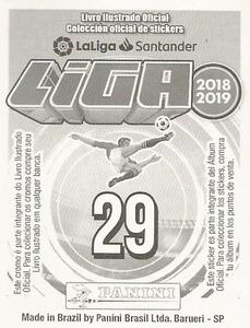 2018-19 Panini Liga Stickers LaLiga Santander (Brazil) #29 Lucas Hernández Back