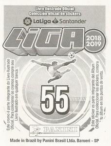 2018-19 Panini Liga Stickers LaLiga Santander (Brazil) #55 Ousmane Dembele Back