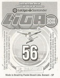 2018-19 Panini Liga Stickers LaLiga Santander (Brazil) #56 Jasper Cillessen Back