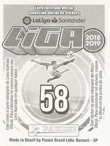 2018-19 Panini Liga Stickers LaLiga Santander (Brazil) #58 Ernesto Valverde Back