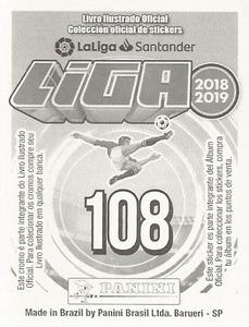 2018-19 Panini Liga Stickers LaLiga Santander (Brazil) #108 Isco Back