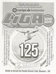 2018-19 Panini Liga Stickers LaLiga Santander (Brazil) #125 Goncalo Guedes Back