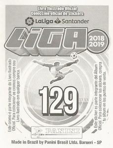 2018-19 Panini Liga Stickers LaLiga Santander (Brazil) #129 Michy Batshuayi Back