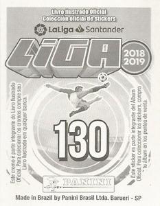 2018-19 Panini Liga Stickers LaLiga Santander (Brazil) #130 Jaume Domenech Back