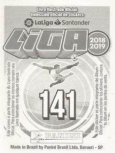 2018-19 Panini Liga Stickers LaLiga Santander (Brazil) #141 Geoffrey Kondogbia Back