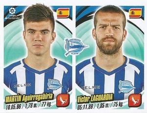 2018-19 Panini Liga Stickers LaLiga Santander (Brazil) #150 Martin Aguirregabiria / Victor Laguardia Front