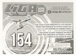 2018-19 Panini Liga Stickers LaLiga Santander (Brazil) #154 Jonathan Calleri / John Guidetti Back