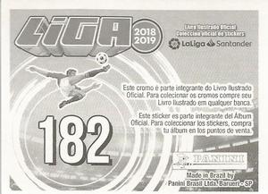 2018-19 Panini Liga Stickers LaLiga Santander (Brazil) #182 Marc Roca / Esteban Granero Back