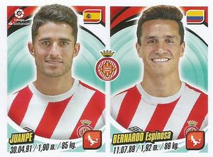 2018-19 Panini Liga Stickers LaLiga Santander (Brazil) #193 Juanpe / Bernardo Espinosa Front