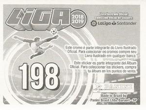 2018-19 Panini Liga Stickers LaLiga Santander (Brazil) #198 Jorge Miramon / Jorge Pulido Back
