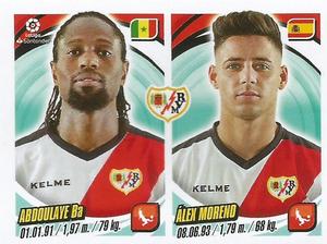 2018-19 Panini Liga Stickers LaLiga Santander (Brazil) #217 Abdoulaye Ba / Alex Moreno Front
