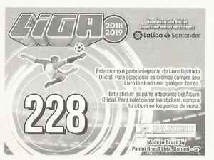 2018-19 Panini Liga Stickers LaLiga Santander (Brazil) #228 Jesus Navas / Gabriel Mercado Back