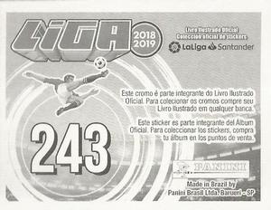 2018-19 Panini Liga Stickers LaLiga Santander (Brazil) #243 Manu Trigueros / Pablo Fornals Back
