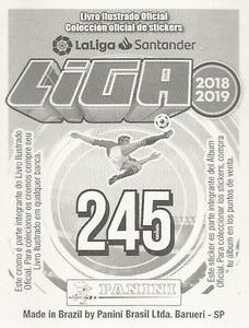 2018-19 Panini Liga Stickers LaLiga Santander (Brazil) #245 Advincula Back