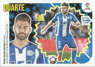 2018-19 Panini LaLiga Santander Este Stickers - Deportivo Alaves #7 Rubén Duarte Front