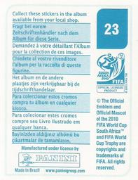2010 Panini FIFA World Cup Stickers (Blue Back) #23 Royal Bafokeng Stadium Back