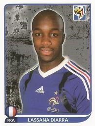 2010 Panini FIFA World Cup Stickers (Blue Back) #95 Lassana Diarra Front