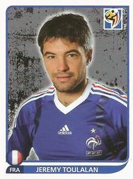 2010 Panini FIFA World Cup Stickers (Blue Back) #96 Jeremy Toulalan Front