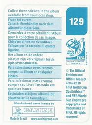 2010 Panini FIFA World Cup Stickers (Blue Back) #129 Taye Taiwo Back