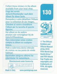 2010 Panini FIFA World Cup Stickers (Blue Back) #130 Obinna Nwaneri Back