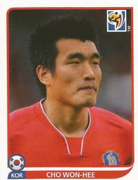 2010 Panini FIFA World Cup Stickers (Blue Back) #155 Cho Won-Hee Front