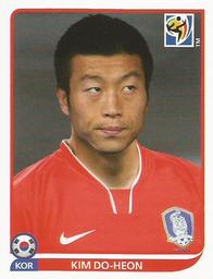 2010 Panini FIFA World Cup Stickers (Blue Back) #159 Kim Do-Heon Front