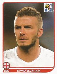 2010 Panini FIFA World Cup Stickers (Blue Back) #190 David Beckham Front