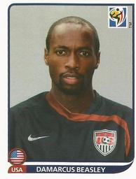 2010 Panini FIFA World Cup Stickers (Blue Back) #217 Damarcus Beasley Front