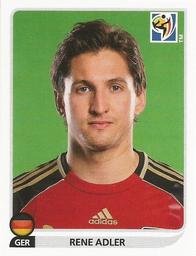 2010 Panini FIFA World Cup Stickers (Blue Back) #260 Rene Adler Front