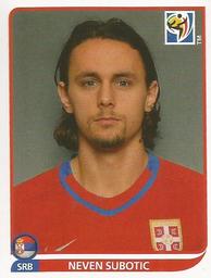 2010 Panini FIFA World Cup Stickers (Blue Back) #305 Neven Subotic Front