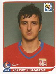 2010 Panini FIFA World Cup Stickers (Blue Back) #306 Zdravko Kuzmanovic Front