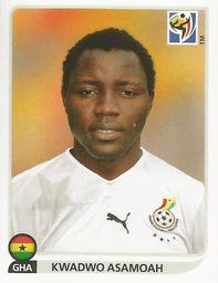 2010 Panini FIFA World Cup Stickers (Blue Back) #328 Kwadwo Asamoah Front