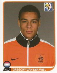 2010 Panini FIFA World Cup Stickers (Blue Back) #341 Gregory Van Der Wiel Front