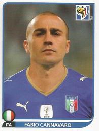 2010 Panini FIFA World Cup Stickers (Blue Back) #413 Fabio Cannavaro Front