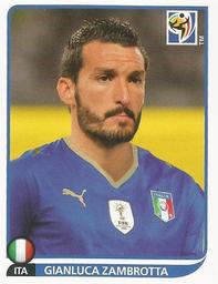 2010 Panini FIFA World Cup Stickers (Blue Back) #416 Gianluca Zambrotta Front
