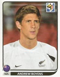 2010 Panini FIFA World Cup Stickers (Blue Back) #456 Andrew Boyens Front